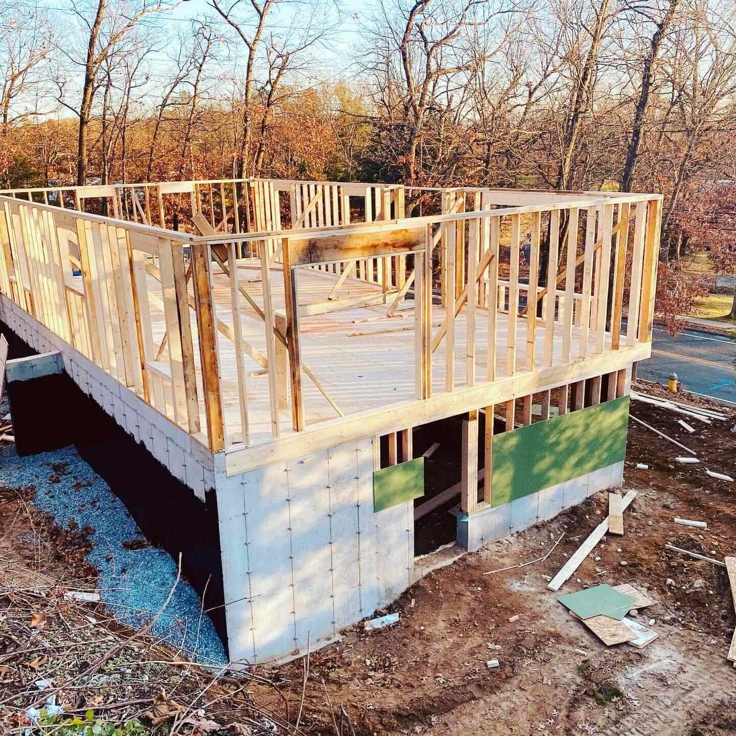 Construction Framing Work